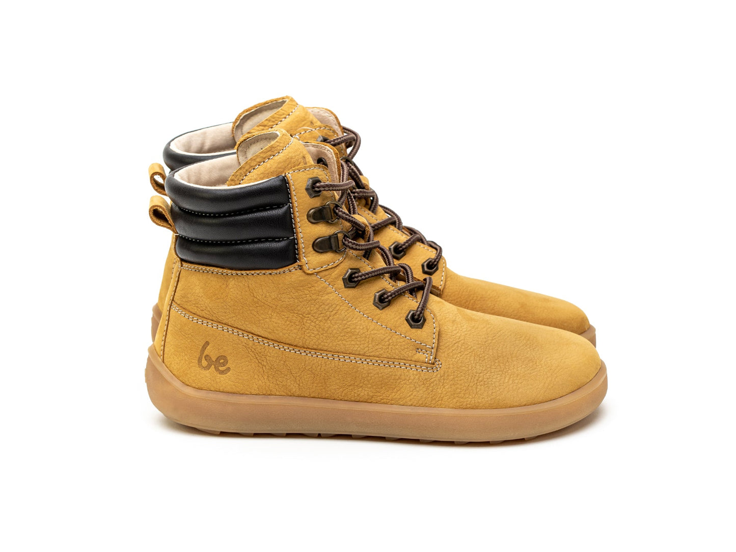 Be Lenka - Nevada Neo Mustard - Botines barefoot-Be Lenka-Cacles Barefoot-Tienda de calzado barefoot respetuoso minimalista