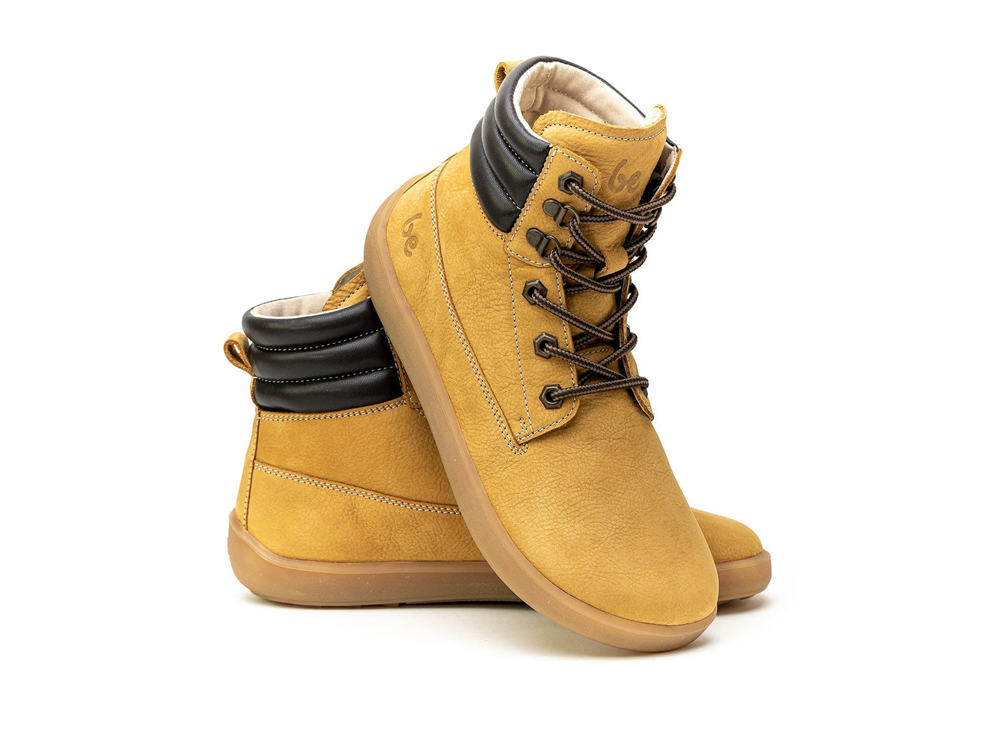 Be Lenka - Nevada Neo Mustard - Botines barefoot-Be Lenka-Cacles Barefoot-Tienda de calzado barefoot respetuoso minimalista