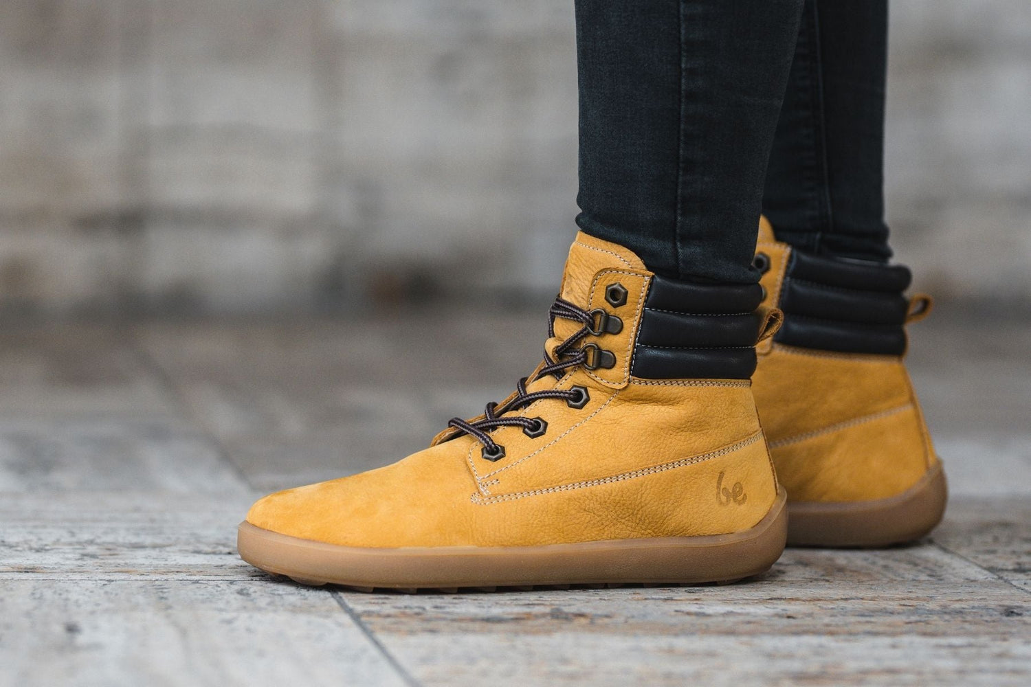 Be Lenka - Nevada Neo Mustard - Botines barefoot-Be Lenka-Cacles Barefoot-Tienda de calzado barefoot respetuoso minimalista