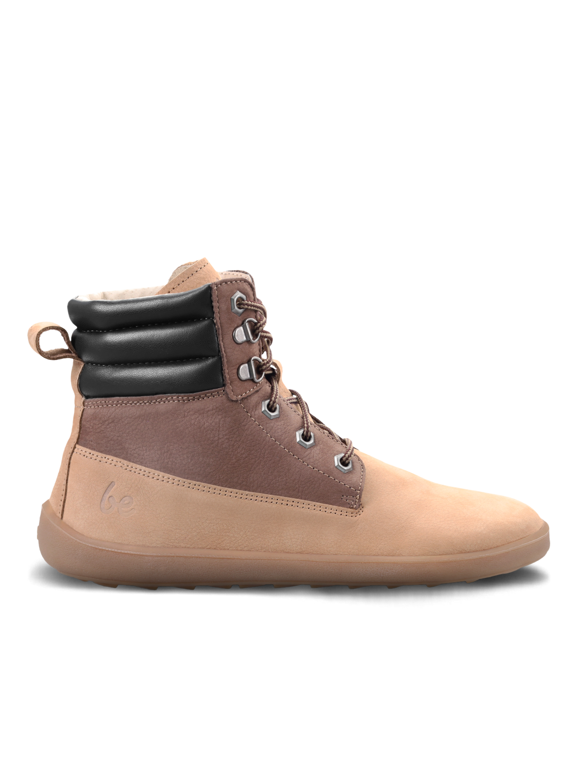 Be Lenka - Nevada Neo Sand & Dark Brown - Botines barefoot-Zapatos barefoot-Be Lenka-Cacles Barefoot