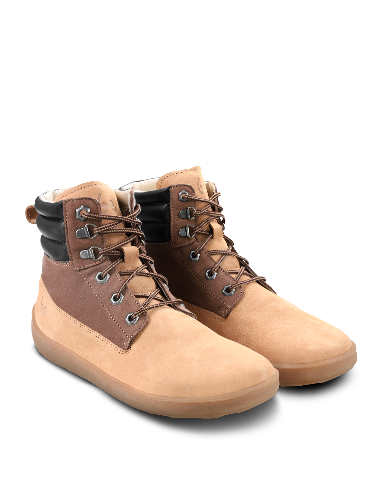 Be Lenka - Nevada Neo Sand & Dark Brown - Botines barefoot-Zapatos barefoot-Be Lenka-Cacles Barefoot