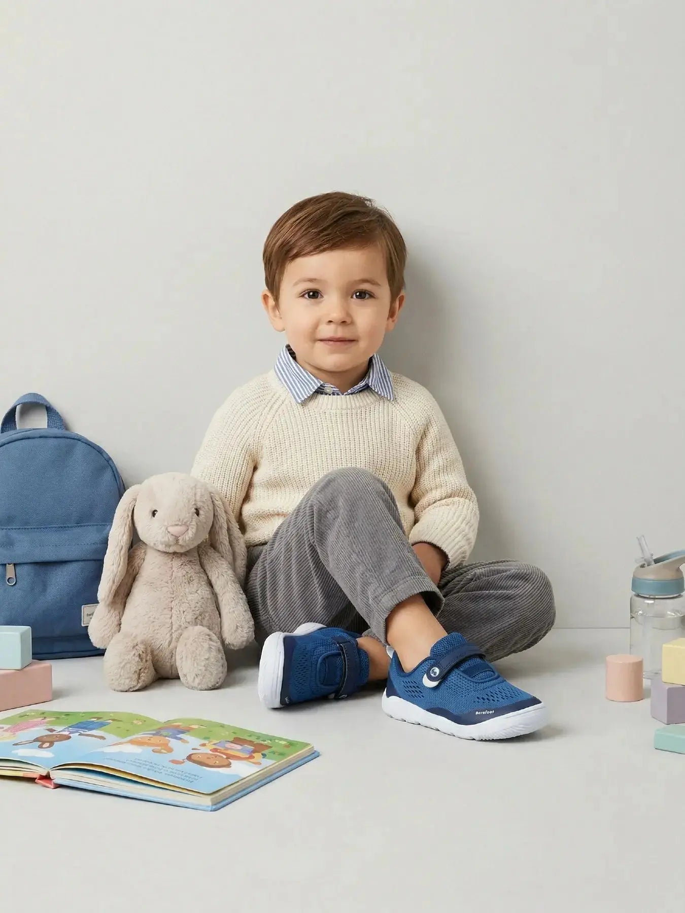Be Lenka - Nubo Preschool Blue - Zapatillas barefoot