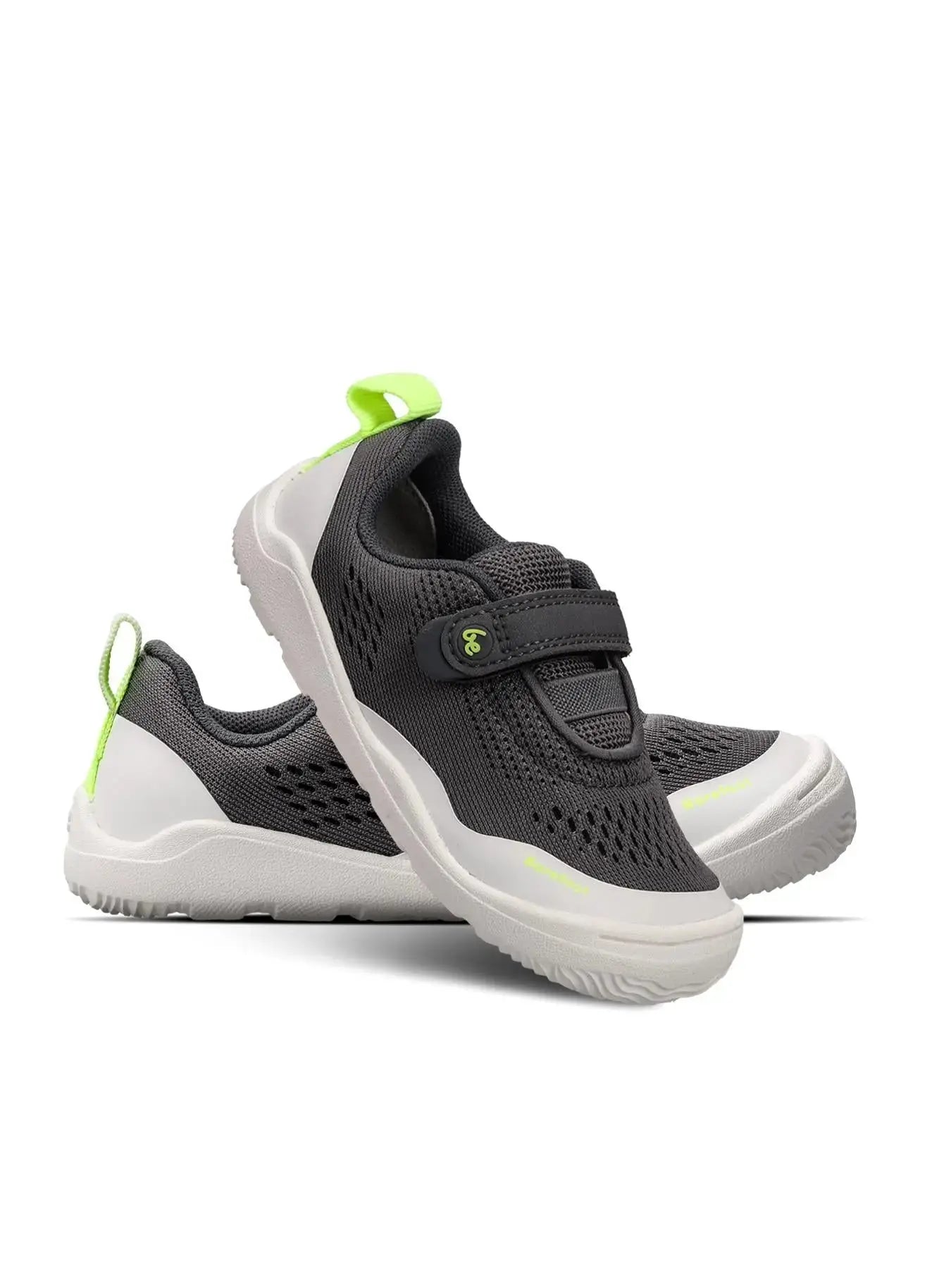 Be Lenka - Nubo Preschool Grey - Deportivas respetuosas primeros pasos grises