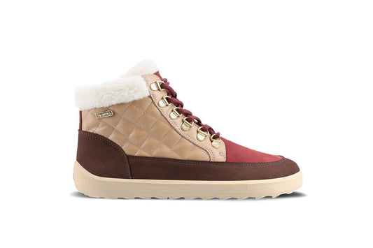 Be Lenka - Olivia Brown & Burgundy - Botas barefoot-Be Lenka-Cacles Barefoot-Tienda de calzado barefoot respetuoso minimalista