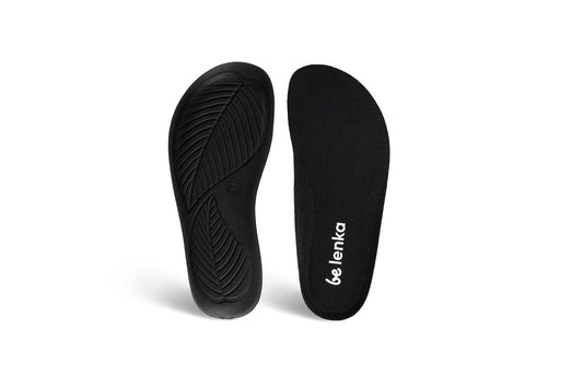 Be Lenka - Plantilla Comfort Cotton Black para la suela UrbanComfort-Be Lenka-Cacles Barefoot-Tienda de calzado barefoot respetuoso minimalista