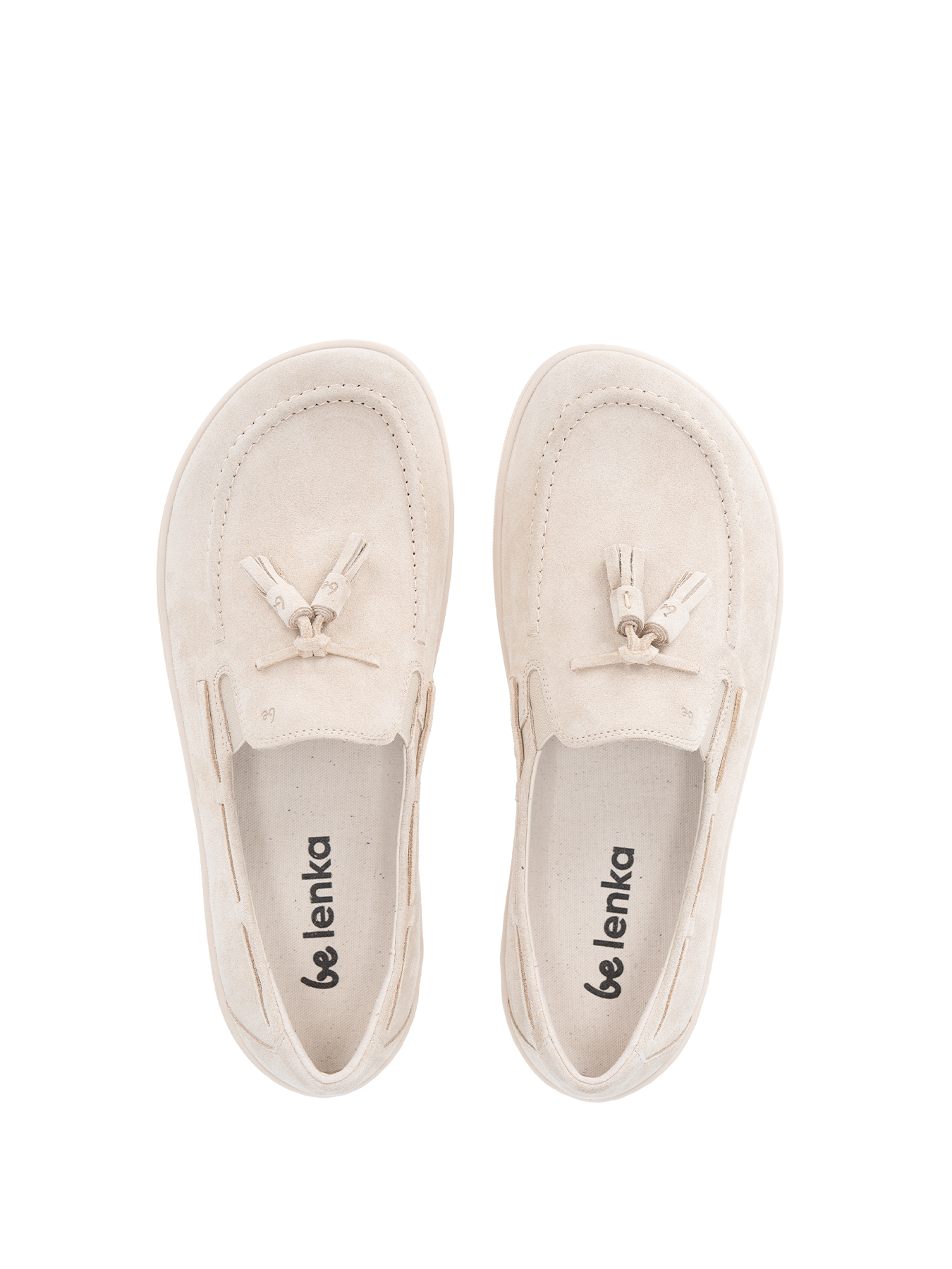 Be Lenka - Portsiders Beige - Mocasines barefoot-Be Lenka-Cacles Barefoot-Tienda de calzado barefoot respetuoso minimalista