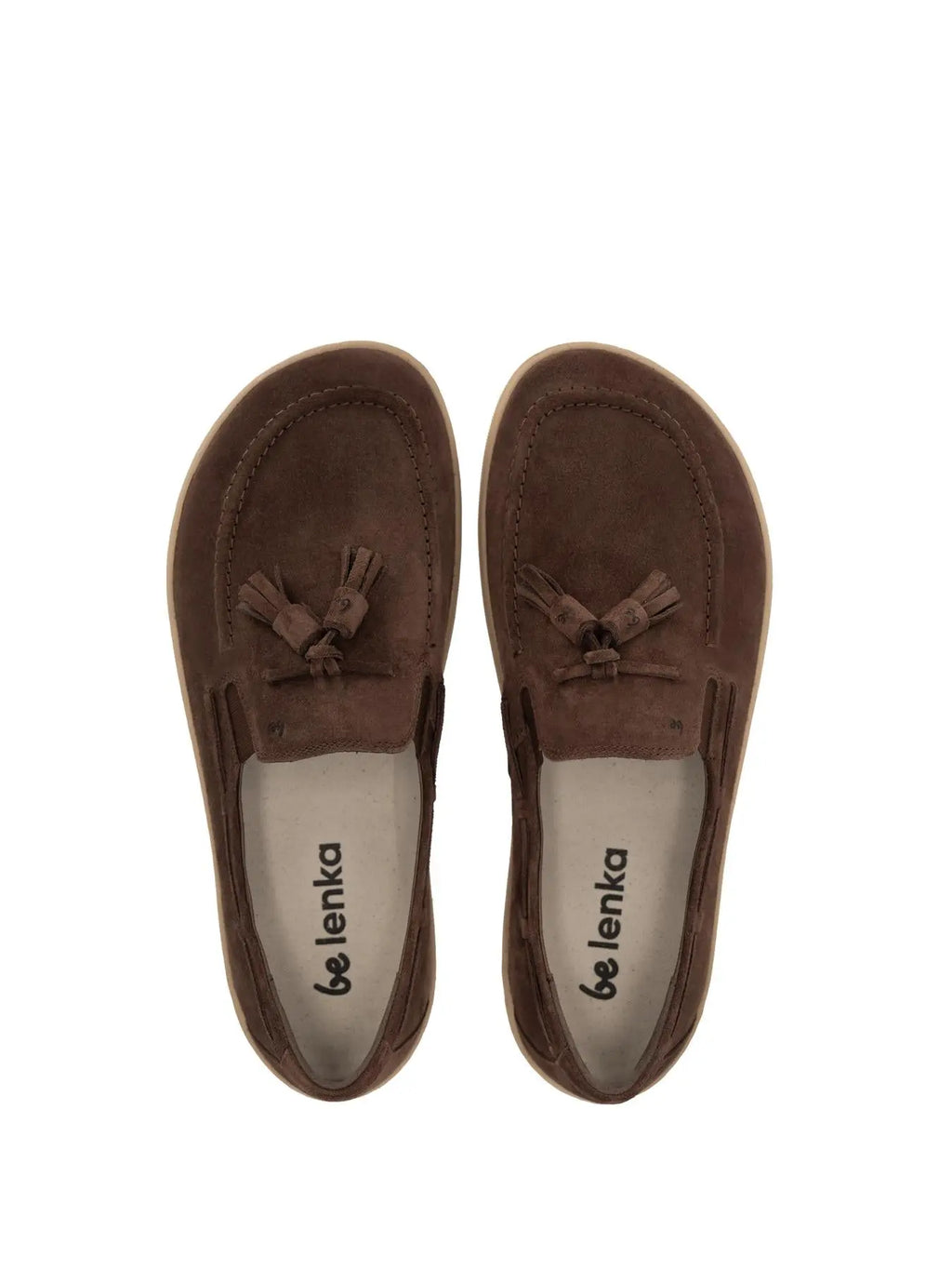 Be Lenka - Portsiders Dark Brown - Mocasines barefoot