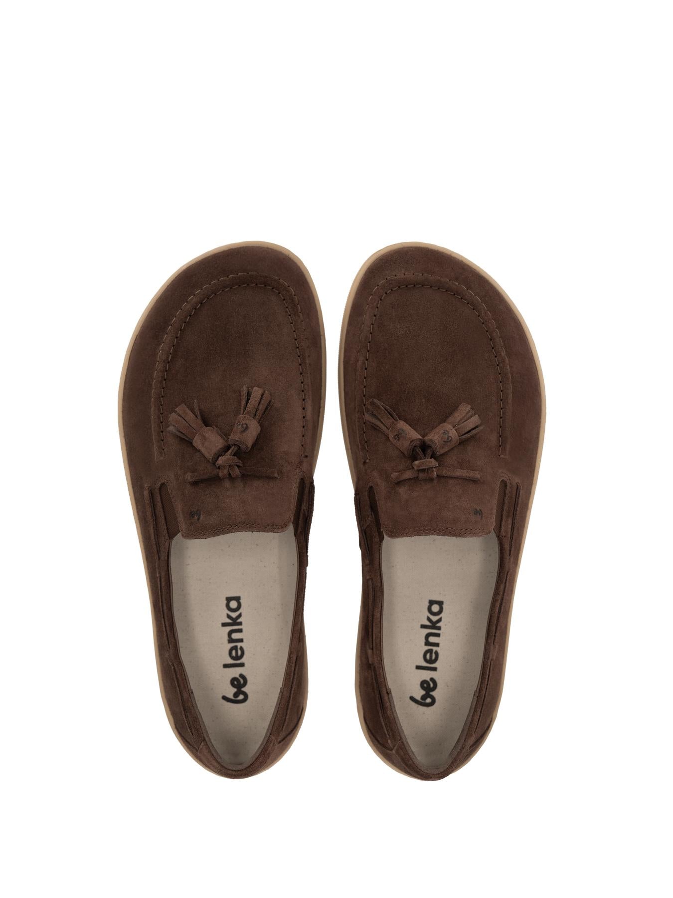 Be Lenka - Portsiders Dark Brown - Mocasines barefoot