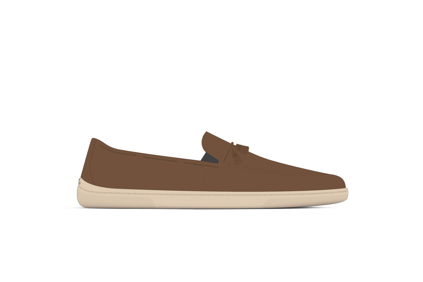 Be Lenka - Portsiders Dark Brown - Mocasines barefoot
