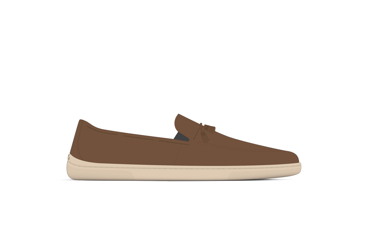 Be Lenka - Portsiders Dark Brown - Mocasines barefoot