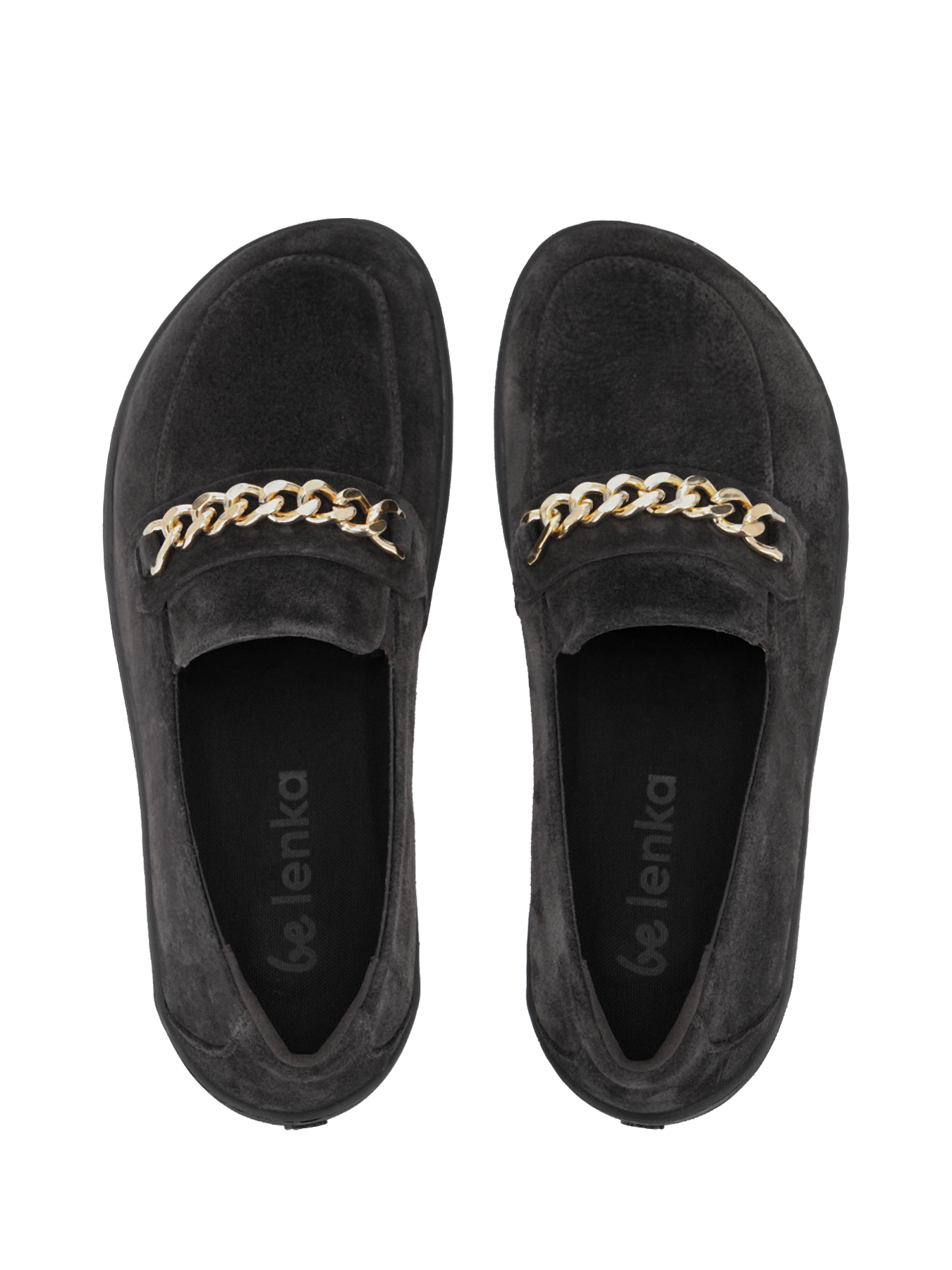 Be Lenka - Prestage Dark Brown & Gold - Mocasines barefoot-Be Lenka-Cacles Barefoot-Tienda de calzado barefoot respetuoso minimalista