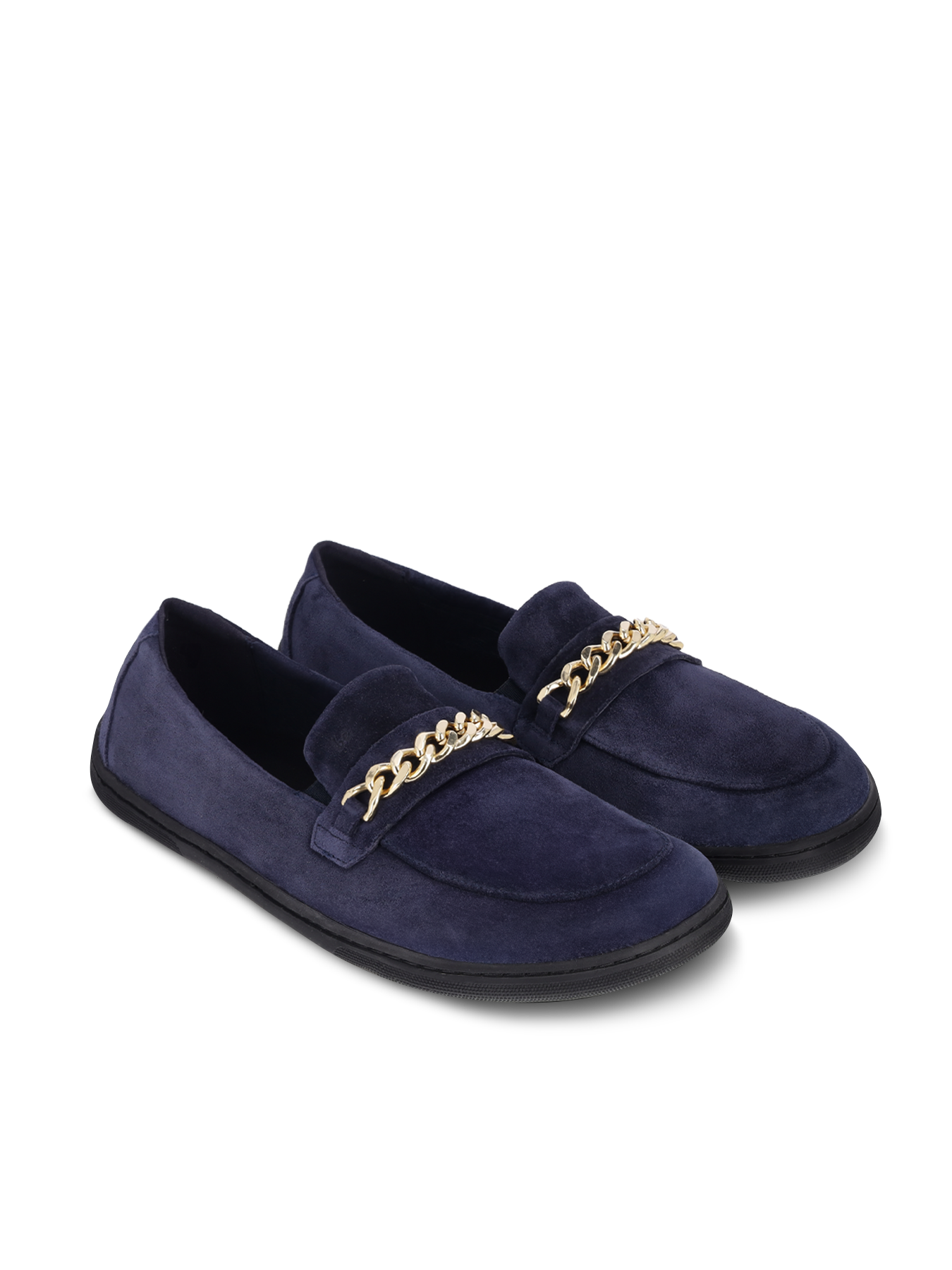 Be Lenka - Prestage Navy & Gold - Mocasines barefoot-Be Lenka-Cacles Barefoot-Tienda de calzado barefoot respetuoso minimalista