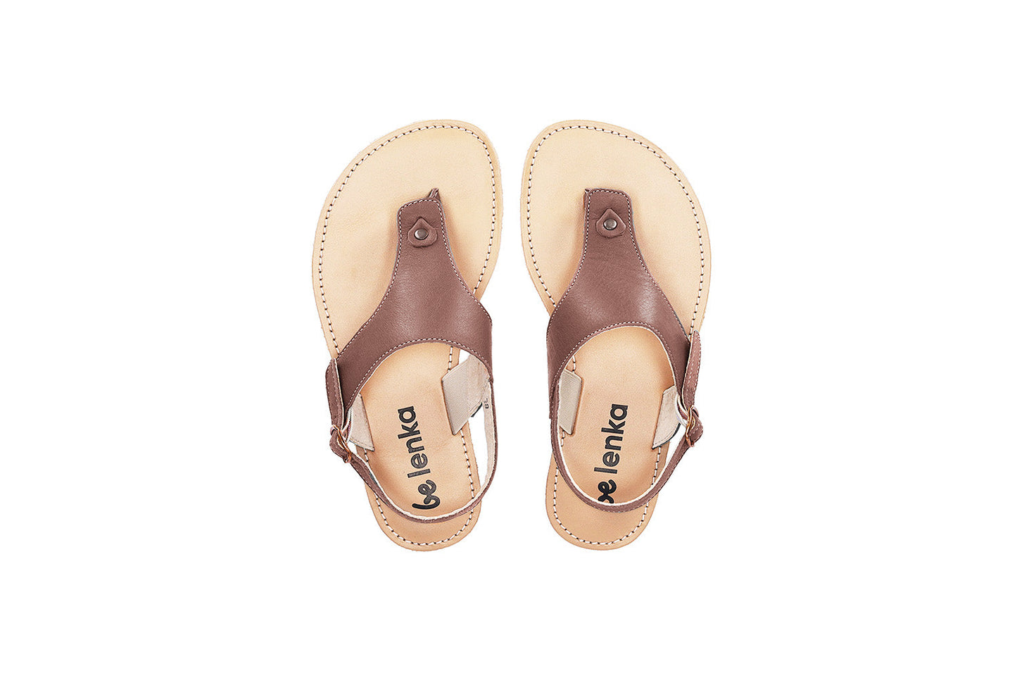Be Lenka - Promenade Dark Brown - Sandalias barefoot-Be Lenka-Cacles Barefoot-Tienda de calzado barefoot respetuoso minimalista
