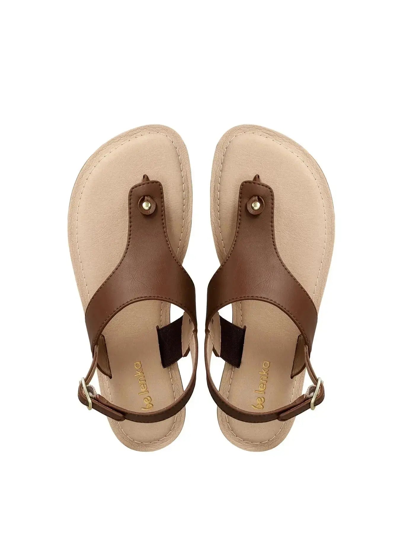 Be Lenka - Promenade Dark Brown - Sandalias barefoot
