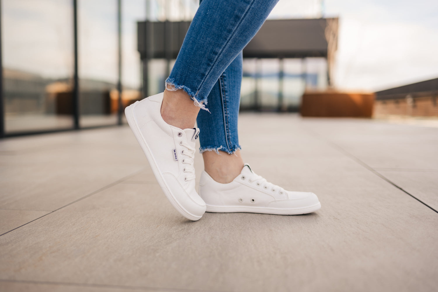 Be Lenka - Rebound All White - Lonetas barefoot-Be Lenka-Cacles Barefoot-Tienda de calzado barefoot respetuoso minimalista