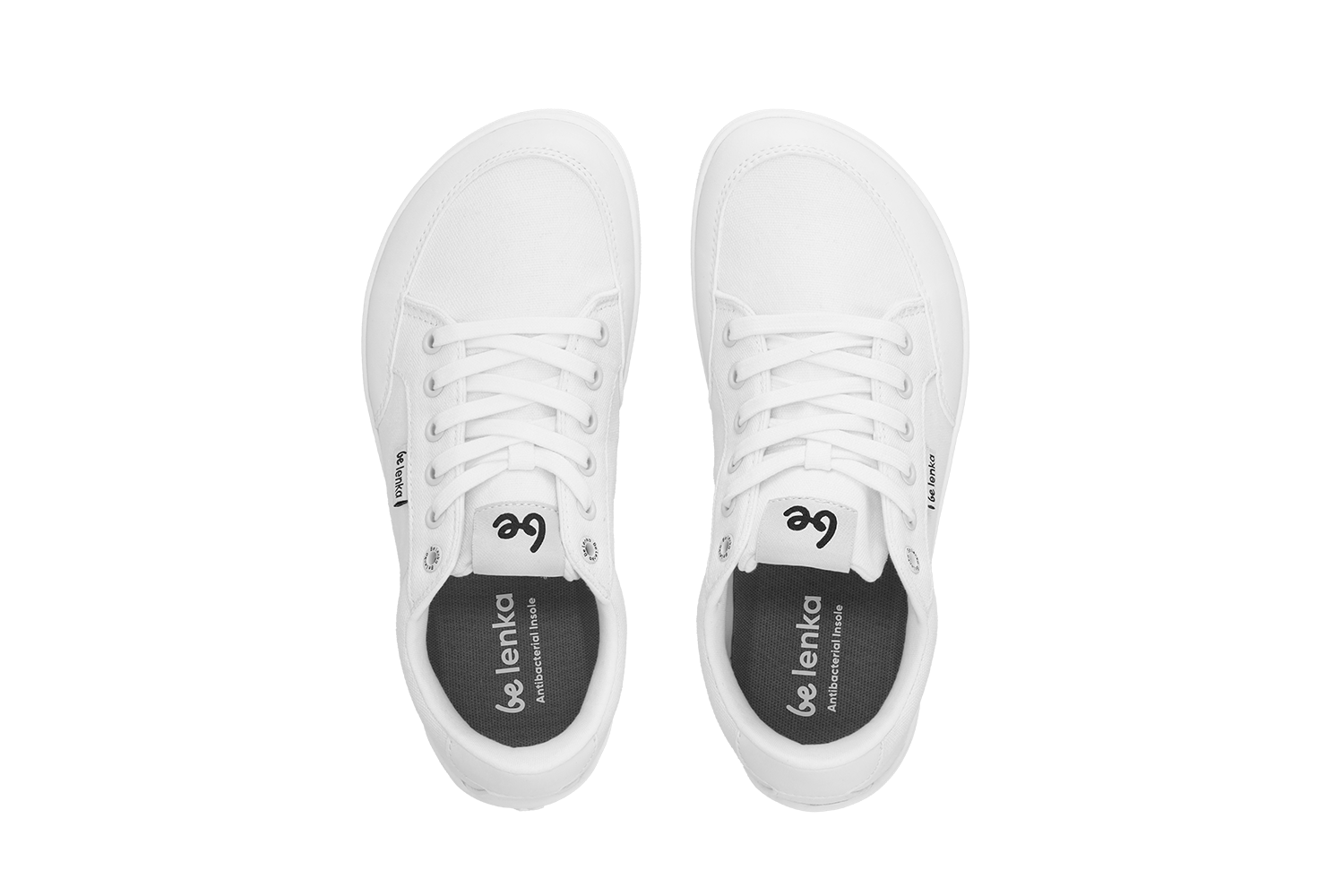 Be Lenka - Rebound All White - Lonetas barefoot-Be Lenka-Cacles Barefoot-Tienda de calzado barefoot respetuoso minimalista