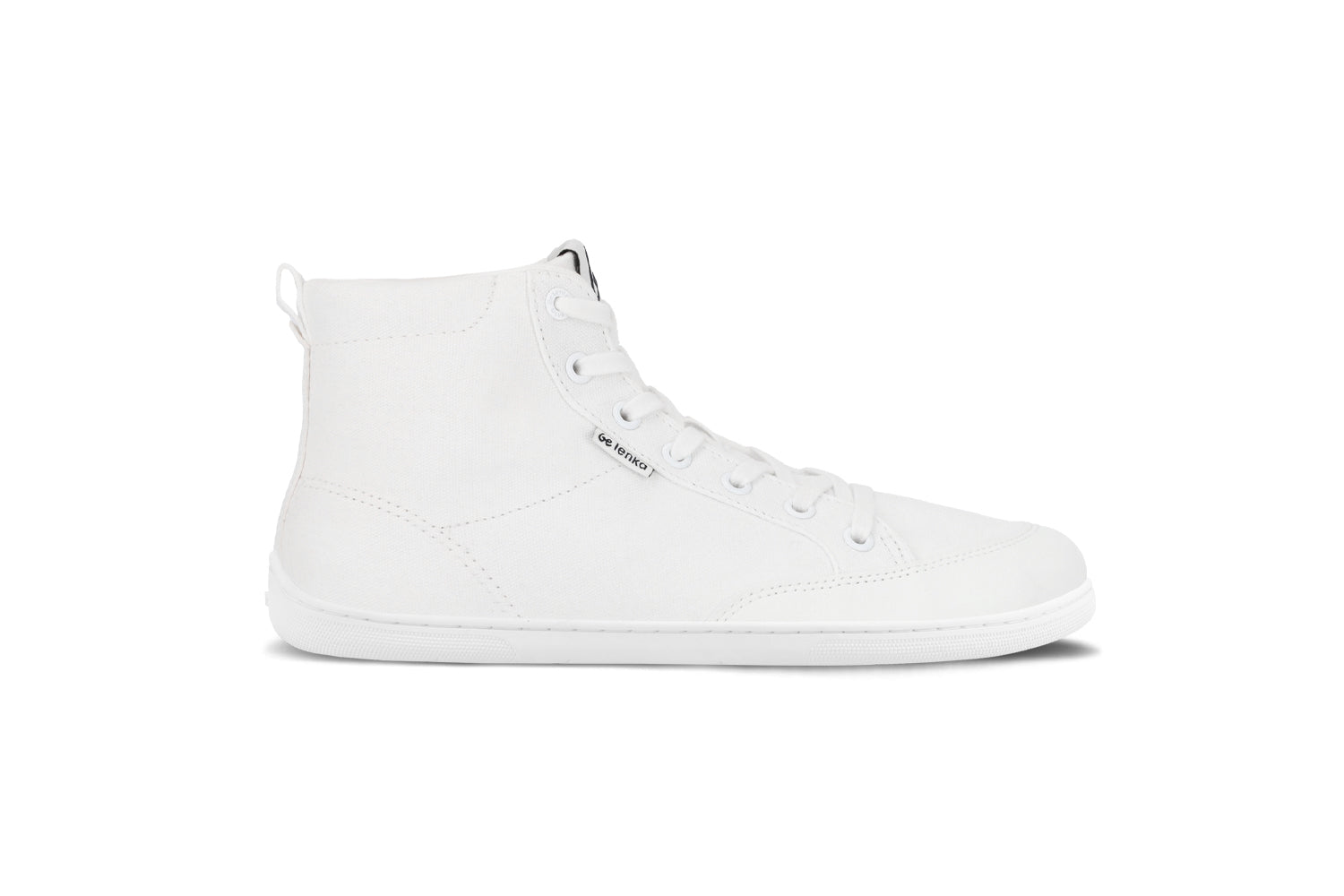 Be Lenka - Rebound High Top All White - Lonetas barefoot-Be Lenka-Cacles Barefoot-Tienda de calzado barefoot respetuoso minimalista
