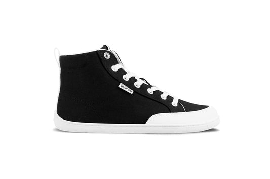 Be Lenka - Rebound High Top Black & White - Lonetas barefoot-Be Lenka-Cacles Barefoot-Tienda de calzado barefoot respetuoso minimalista