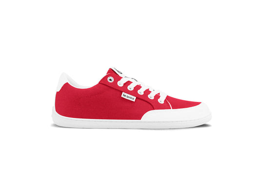 Be Lenka - Rebound Red & White - Lonetas barefoot-Be Lenka-Cacles Barefoot-Tienda de calzado barefoot respetuoso minimalista