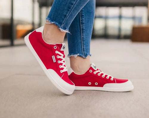 Be Lenka - Rebound Red & White - Lonetas barefoot