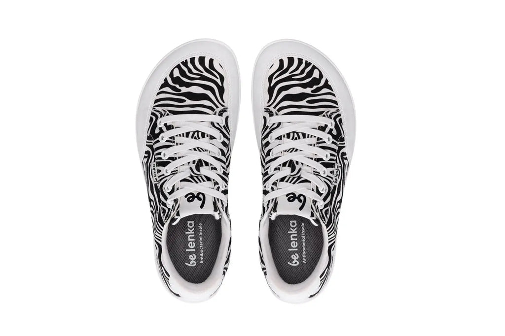 Be Lenka - Rebound Zebra - Lonetas barefoot con estampado de cebra