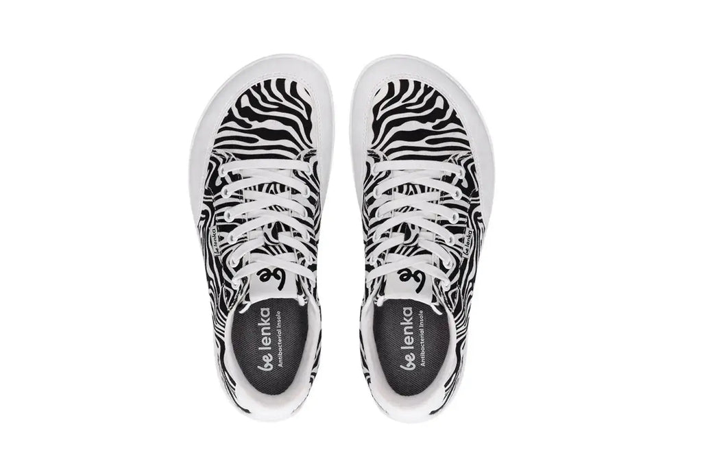 Be Lenka - Rebound Zebra - Lonetas barefoot de cebra para mujer