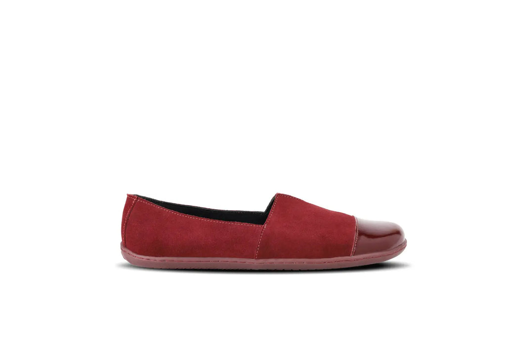 Be Lenka - Rosaluna Burgundy - Mocasines barefoot para mujer