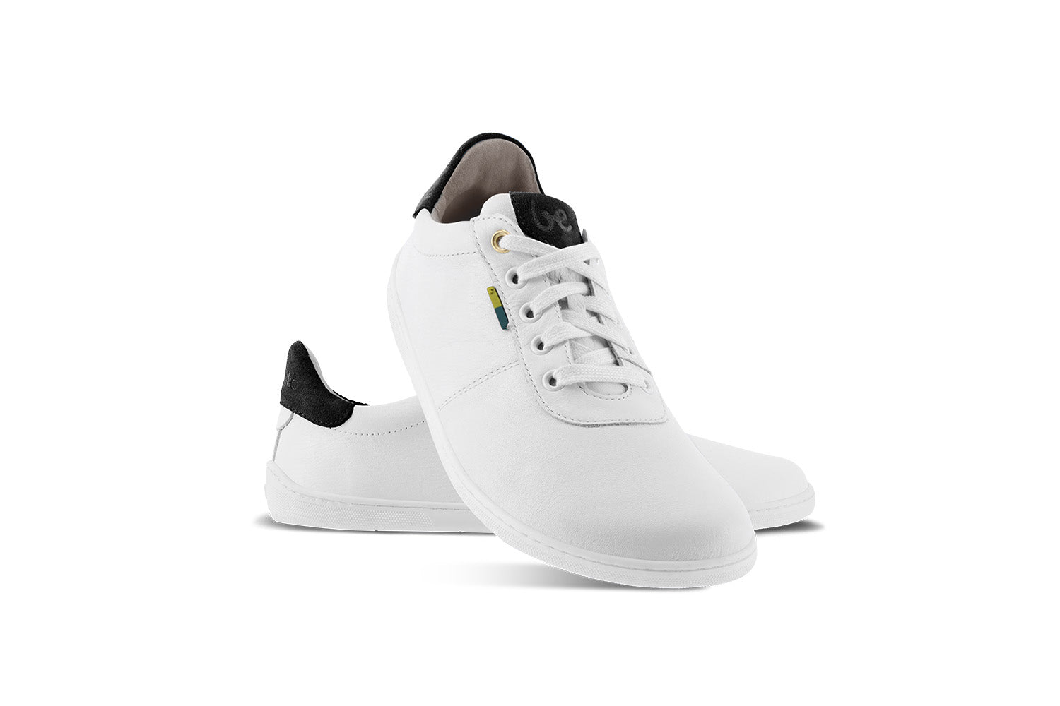 Be Lenka - Royale White & Black - Deportivas barefoot-Be Lenka-Cacles Barefoot-Tienda de calzado barefoot respetuoso minimalista