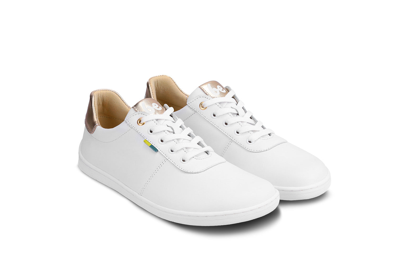 Be Lenka - Royale White & Gold - Depotivas barefoot-Be Lenka-Cacles Barefoot-Tienda de calzado barefoot respetuoso minimalista