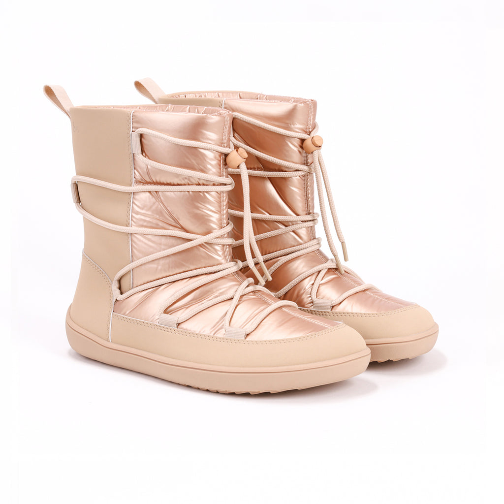 Be Lenka - Snowfox Woman Vegan Copper - Botins de inverno barefoot