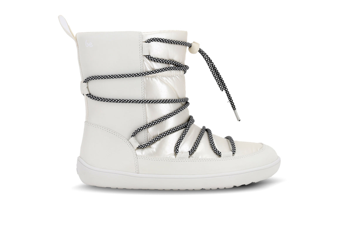 Be Lenka - Snowfox Women's Vegan Off-White - Barefoot winter boots