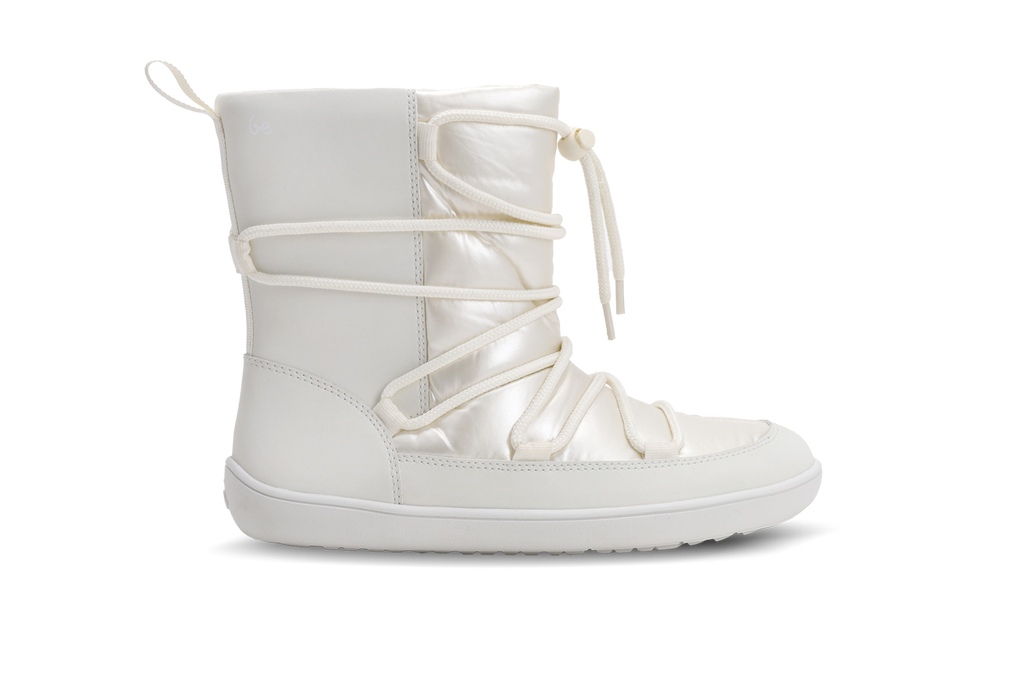 Be Lenka - Snowfox Women's Vegan Off-White - Barefoot winter boots