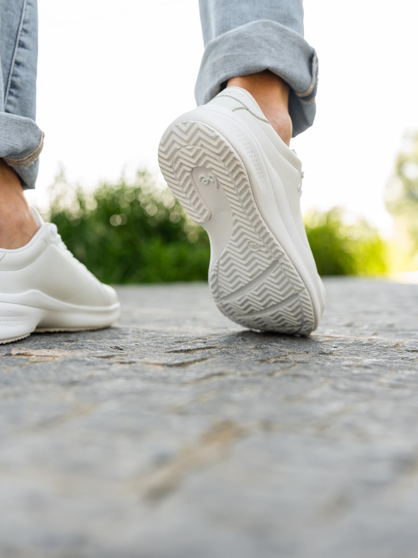 Be Lenka - Streetwise All White - Zapatillas barefoot