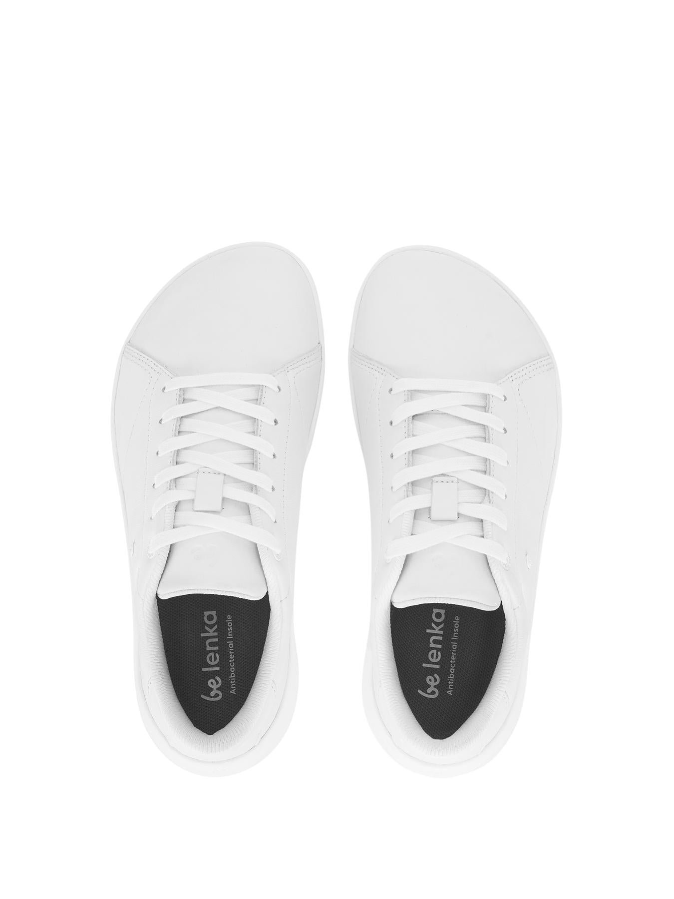 Be Lenka - Streetwise All White - Zapatillas barefoot