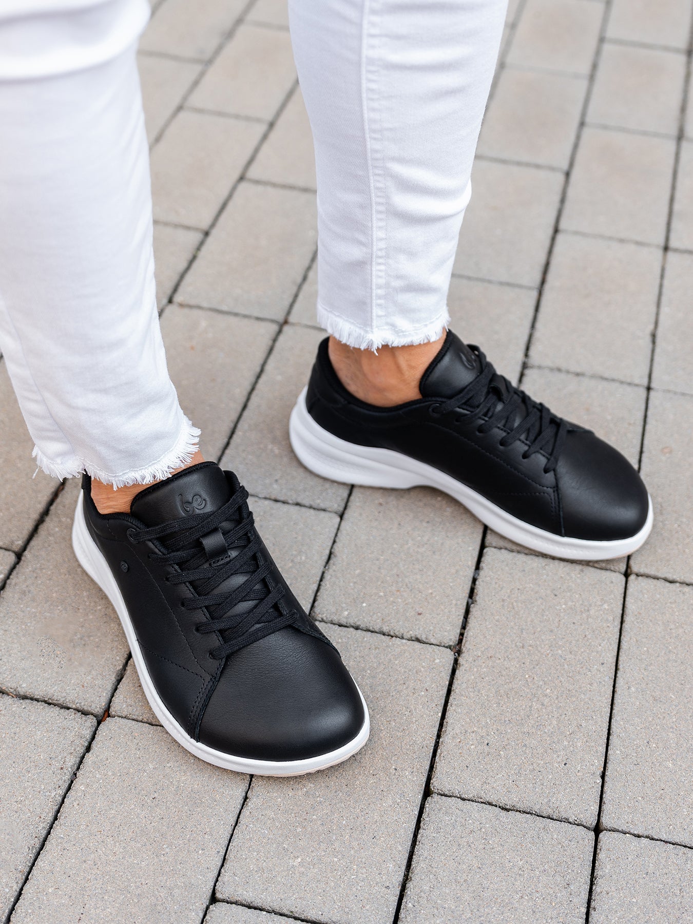 Be Lenka - Streetwise Black & White - Zapatillas barefoot