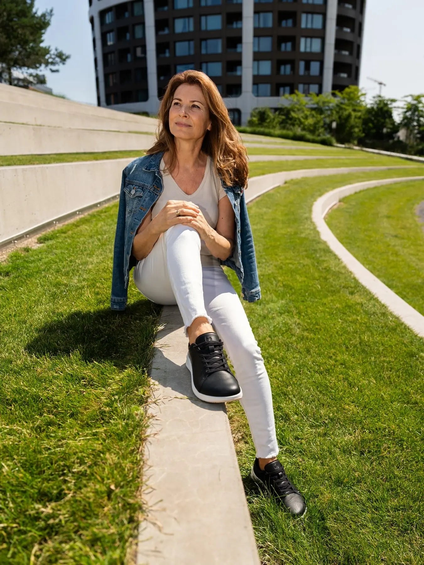 Be Lenka - Streetwise Black & White - calzado de transición al barefoot