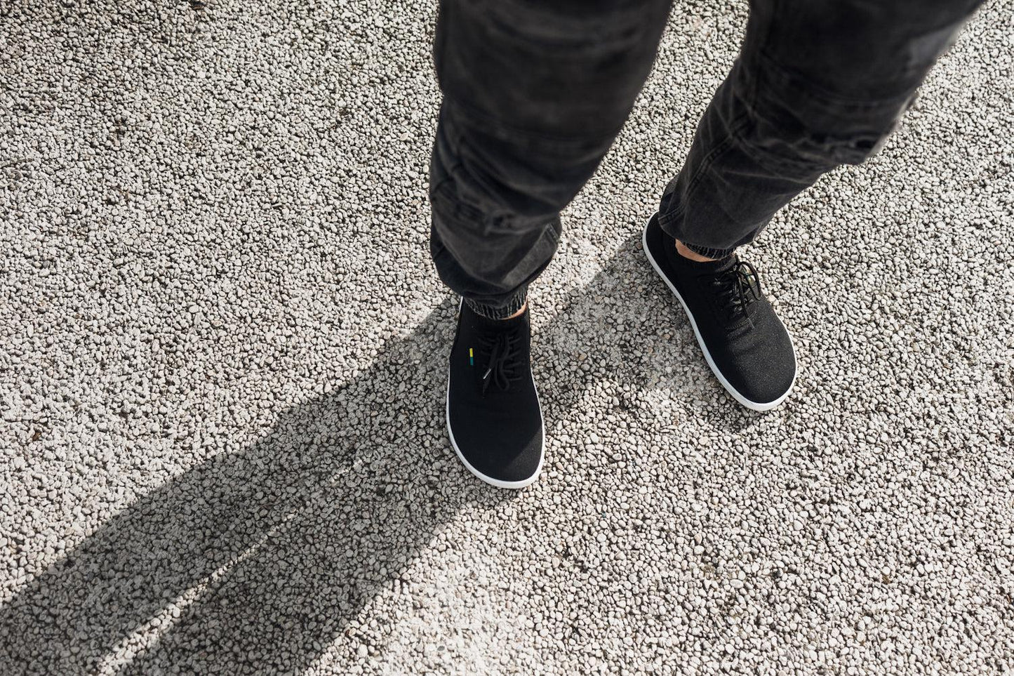 Be Lenka - Stride Black & White- Deportivas barefoot-Be Lenka-Cacles Barefoot-Tienda de calzado barefoot respetuoso minimalista