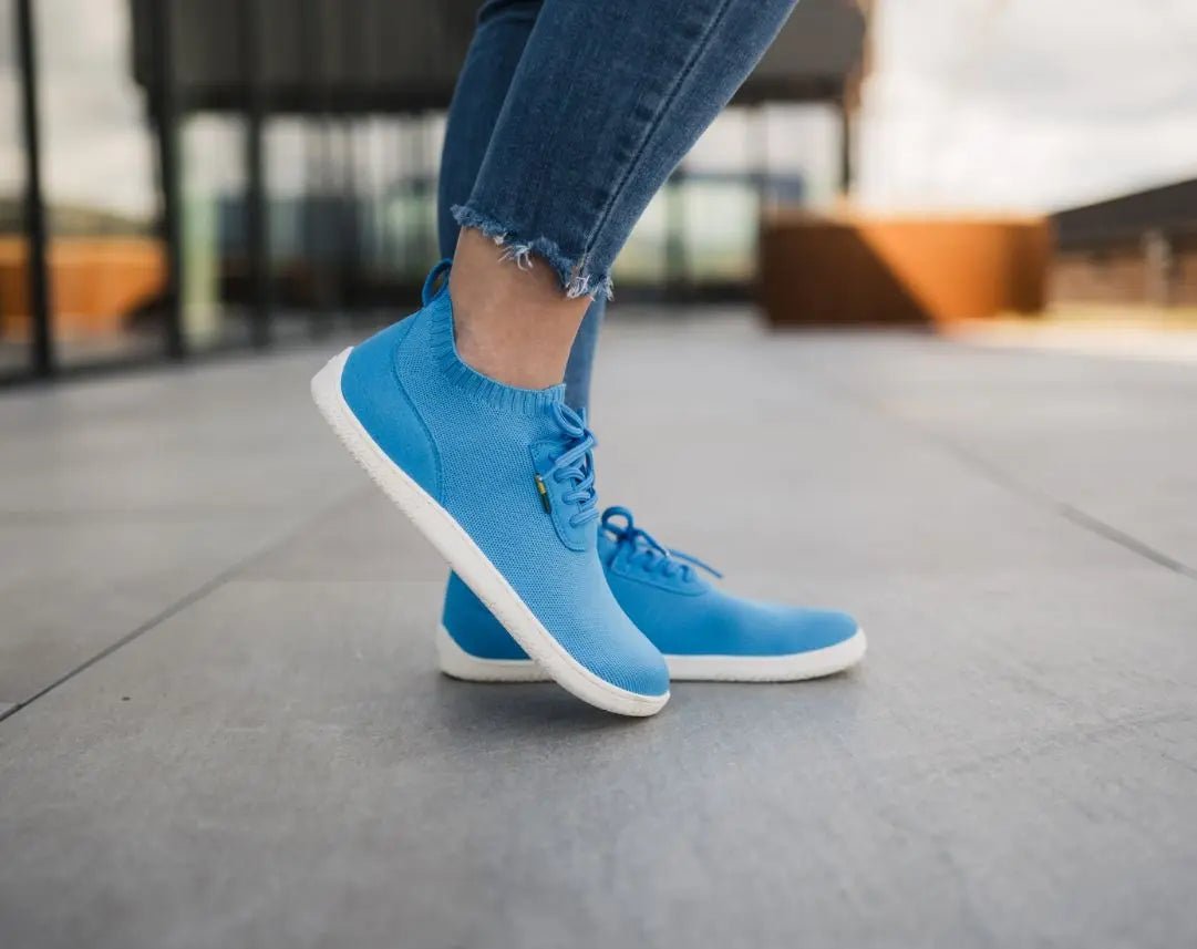 Be Lenka - Stride Blue & White - Deportivas barefoot