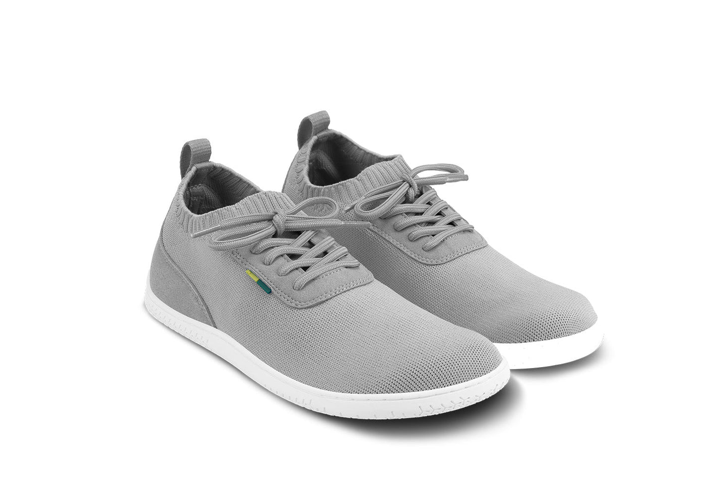 Be Lenka - Stride Grey & White - Deportivas barefoot-Be Lenka-Cacles Barefoot-Tienda de calzado barefoot respetuoso minimalista