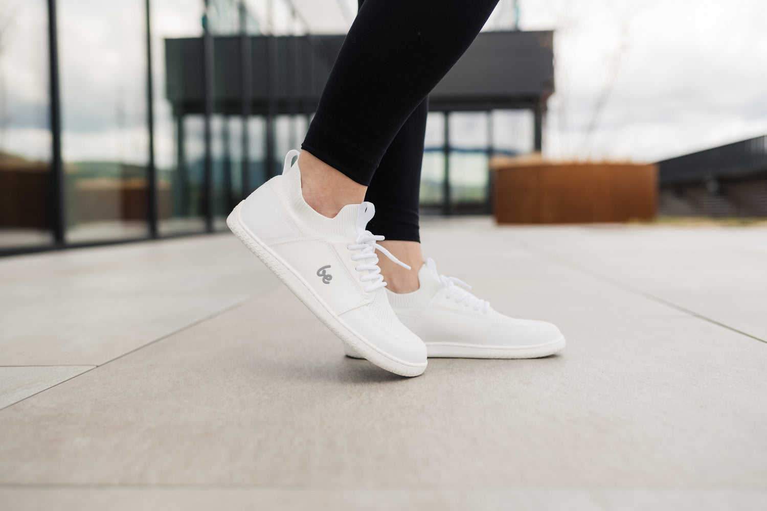 Be Lenka - Swift All White - Deportivas barefoot-Be Lenka-Cacles Barefoot-Tienda de calzado barefoot respetuoso minimalista
