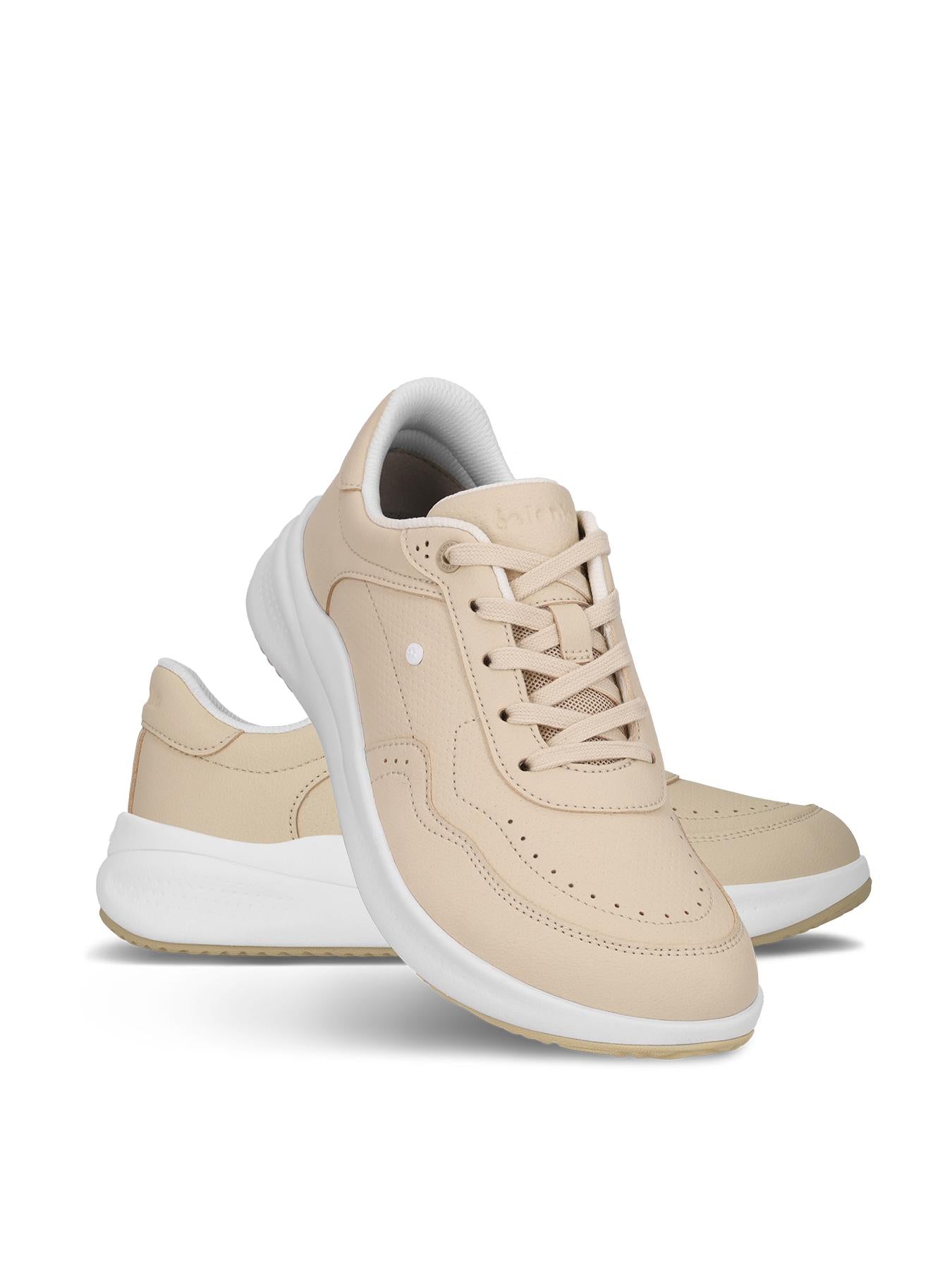 Be Lenka - Sydney White & Beige - Zapatillas barefoot