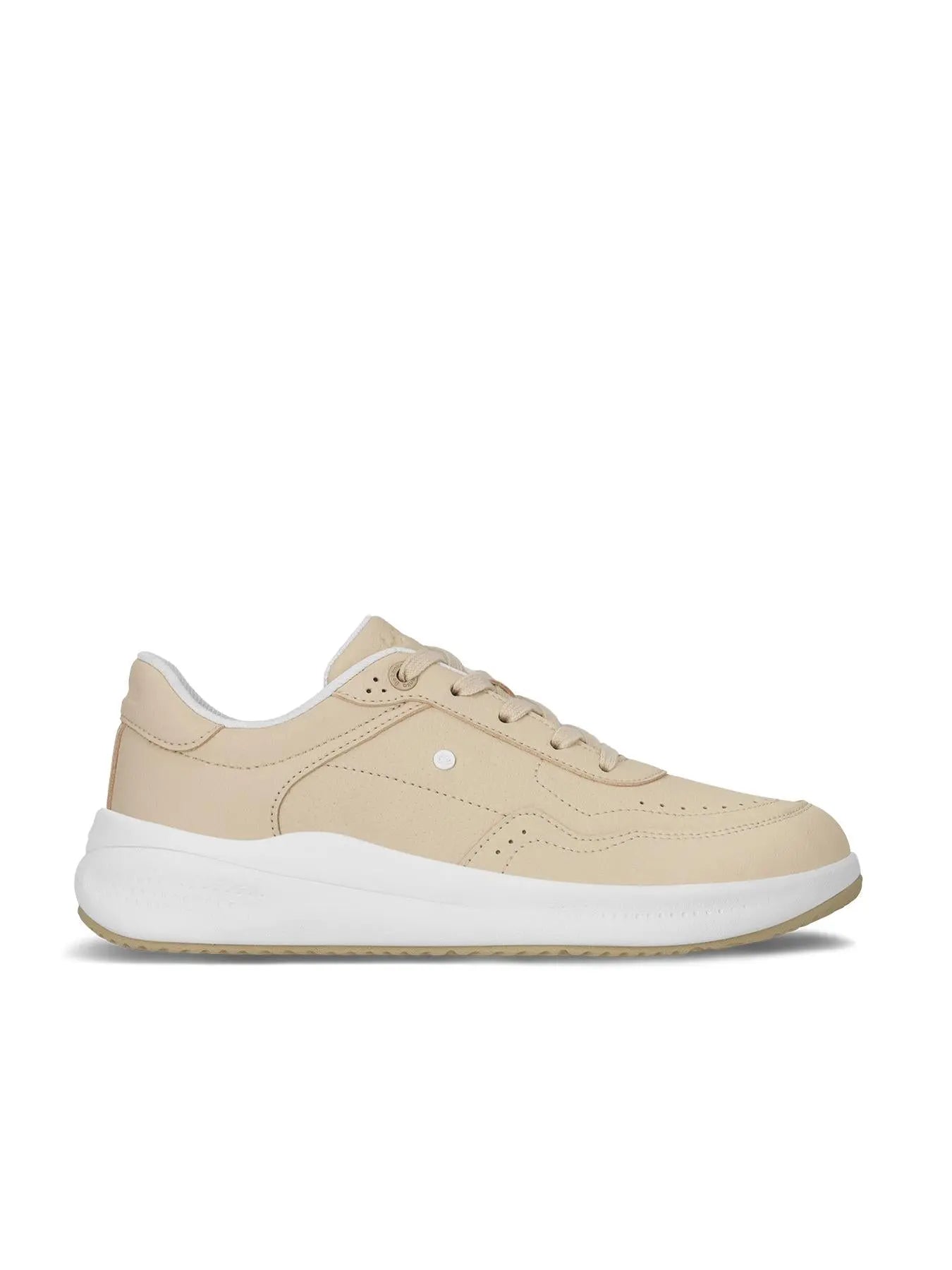 Be Lenka - Sydney White & Beige - Zapatillas barefoot de transición para mujer blancas