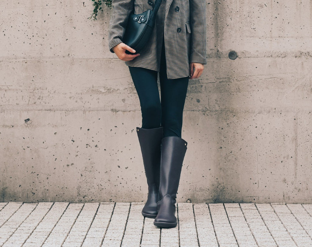 Be Lenka - Symphony Black - Botas altas barefoot