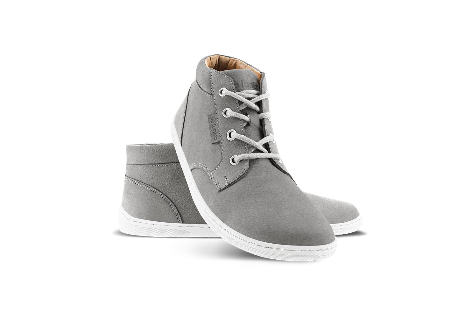 Be Lenka - Synergy Pebble Grey- Botines barefoot-Be Lenka-Cacles Barefoot-Tienda de calzado barefoot respetuoso minimalista