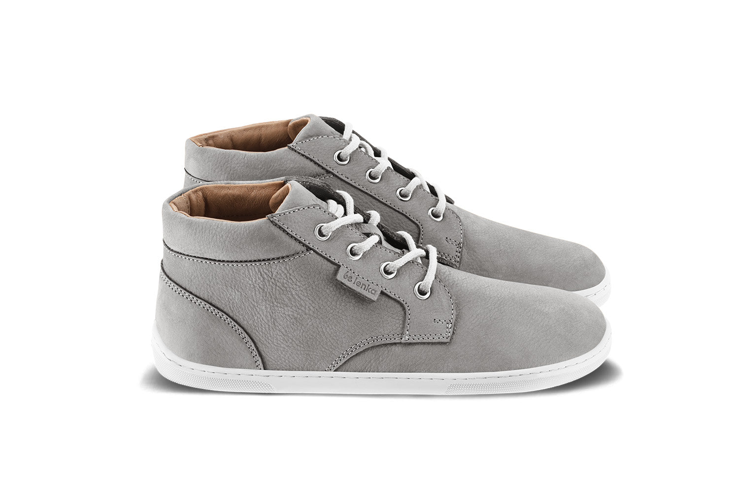 Be Lenka - Synergy Pebble Grey- Botines barefoot-Be Lenka-Cacles Barefoot-Tienda de calzado barefoot respetuoso minimalista