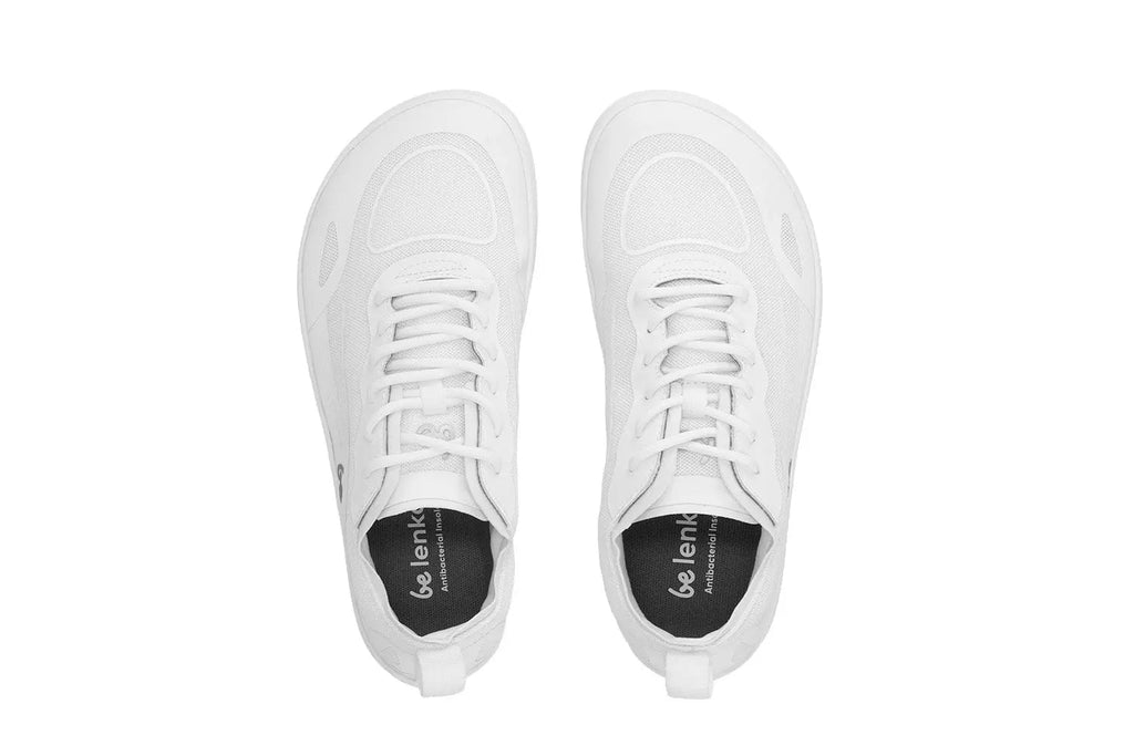 Be Lenka - Velocity All White - Deportivas barefoot