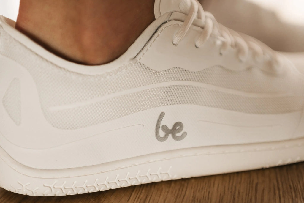 Be Lenka - Velocity All White - Deportivas barefoot