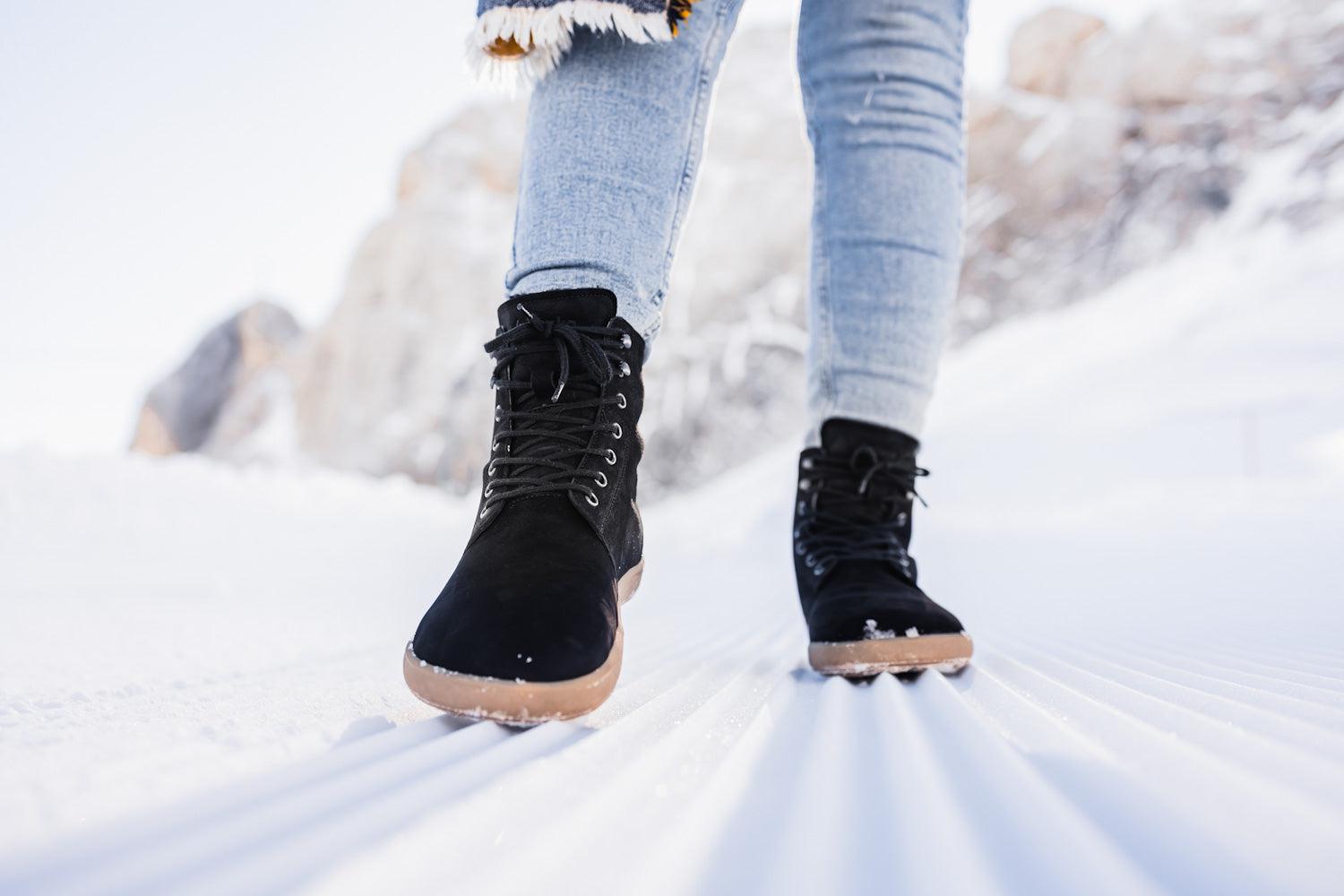 Be Lenka - Winter 3.0 Matt Black - Botines de invierno barefoot-Be Lenka-Cacles Barefoot-Tienda de calzado barefoot respetuoso minimalista