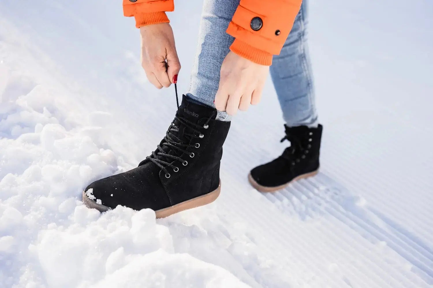 Be Lenka - Winter 3.0 Matt Black - Botines de invierno barefoot