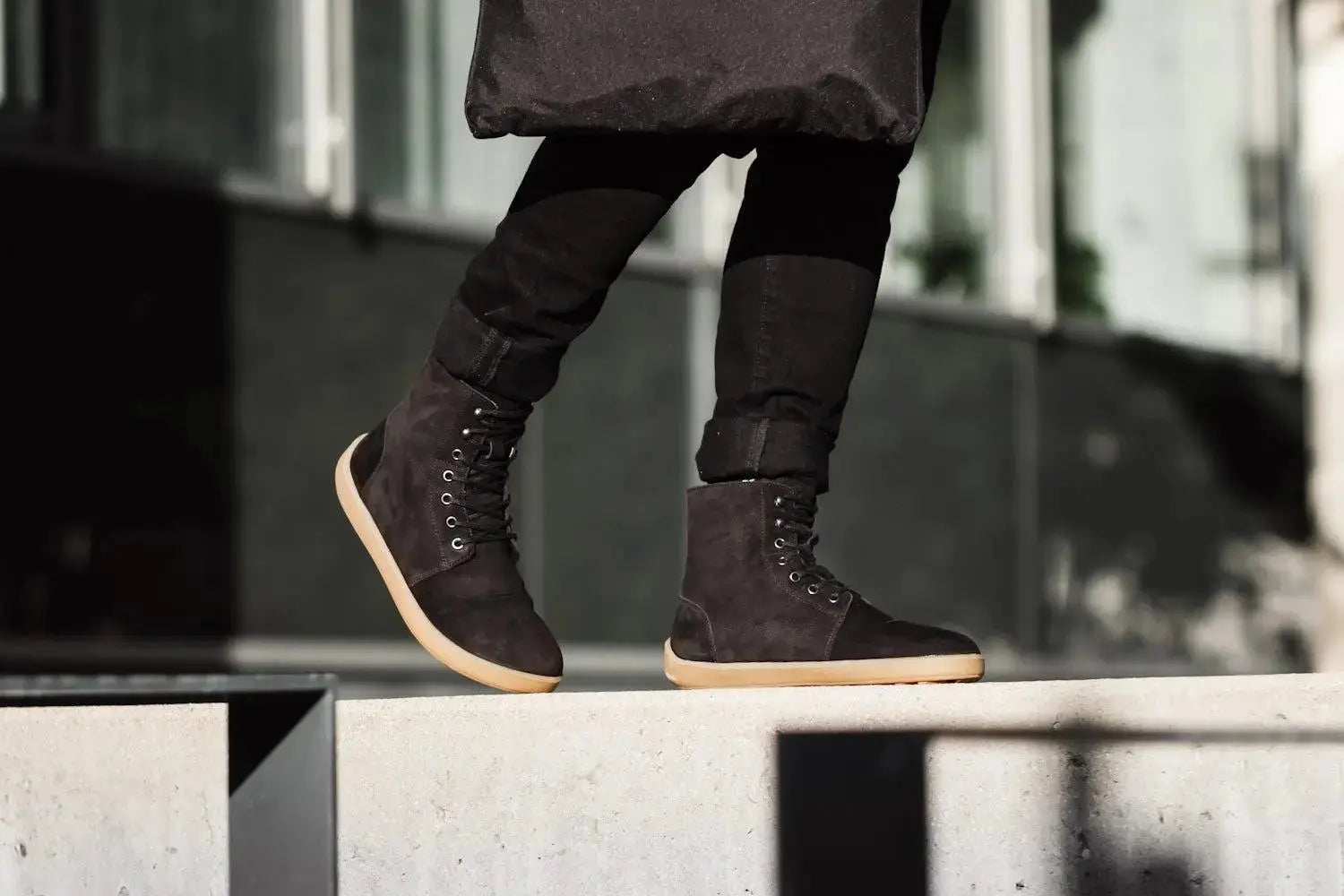 Be Lenka - Winter 3.0 Matt Black - Botines de invierno barefoot
